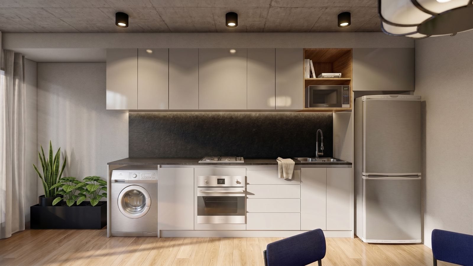 Cocina equipada